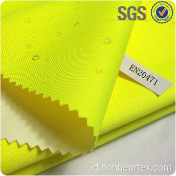 Visibilitas Tinggi Polyester dengan PU Coating Fabric